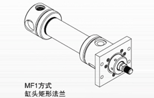 MMB_MF1缸頭矩形法蘭安裝方式